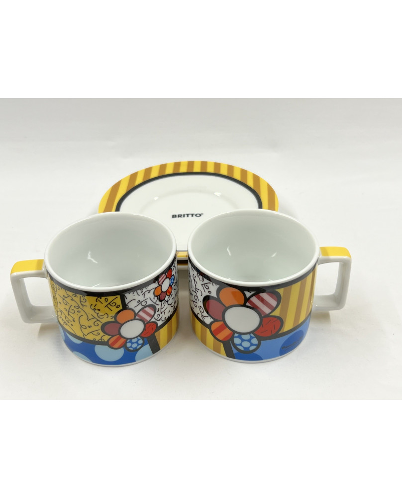 Set tazze colazione di Romero Britto