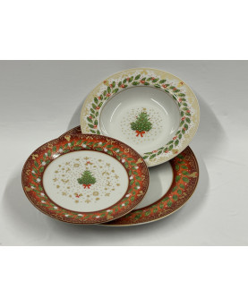 Christmas Dinner Service 18 Pieces