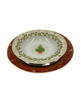 Christmas Dinner Service 18 Pieces