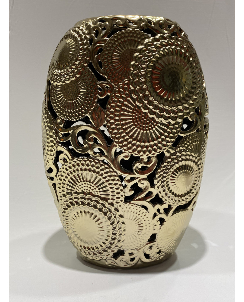 Kyoto Gold Vase H32 by Henriette