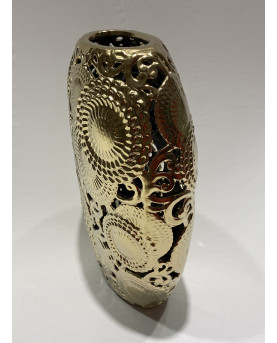 Kyoto Gold Vase H32 by Henriette