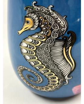 Sea Horse Mug H10 by Henriette