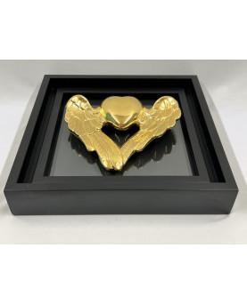 Gold Winged Heart Picture...