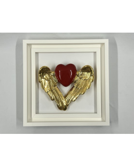 Red Winged Heart Picture in...