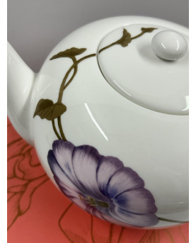Morning Glory Teapot by Royal Copenhagen
