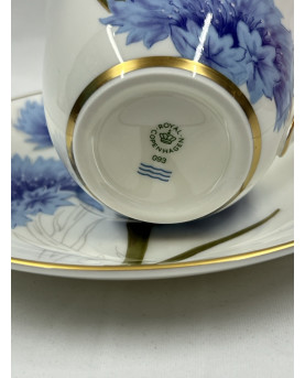 Cornflower Tea Cup by Royal Copenhagen