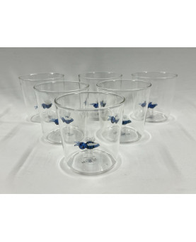 Set of 6 Glasses With 3D...