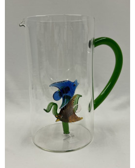 Carafe With 3D Tropical Fish Decoration