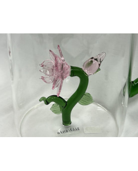 Carafe With 3D Flower Decoration