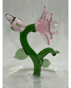 Carafe With 3D Flower Decoration