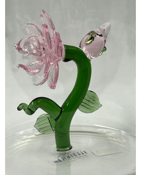 Caraffa  con Decorazione Fiore 3D