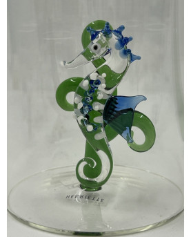 Carafe With 3D Seahorse Decoration