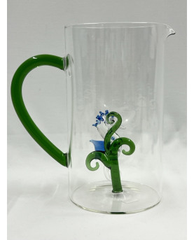 Carafe With 3D Seahorse Decoration