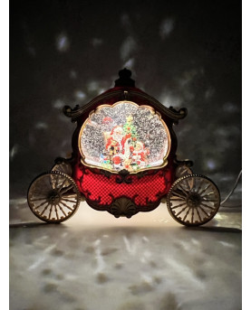 Snow Globe with Music Box H22