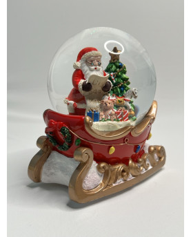 Snow Globe with Music Box H17