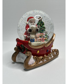 Snow Globe with Music Box H17