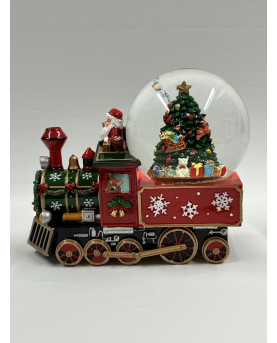 Snow Globe with Music Box H18