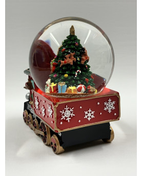 Snow Globe with Music Box H18