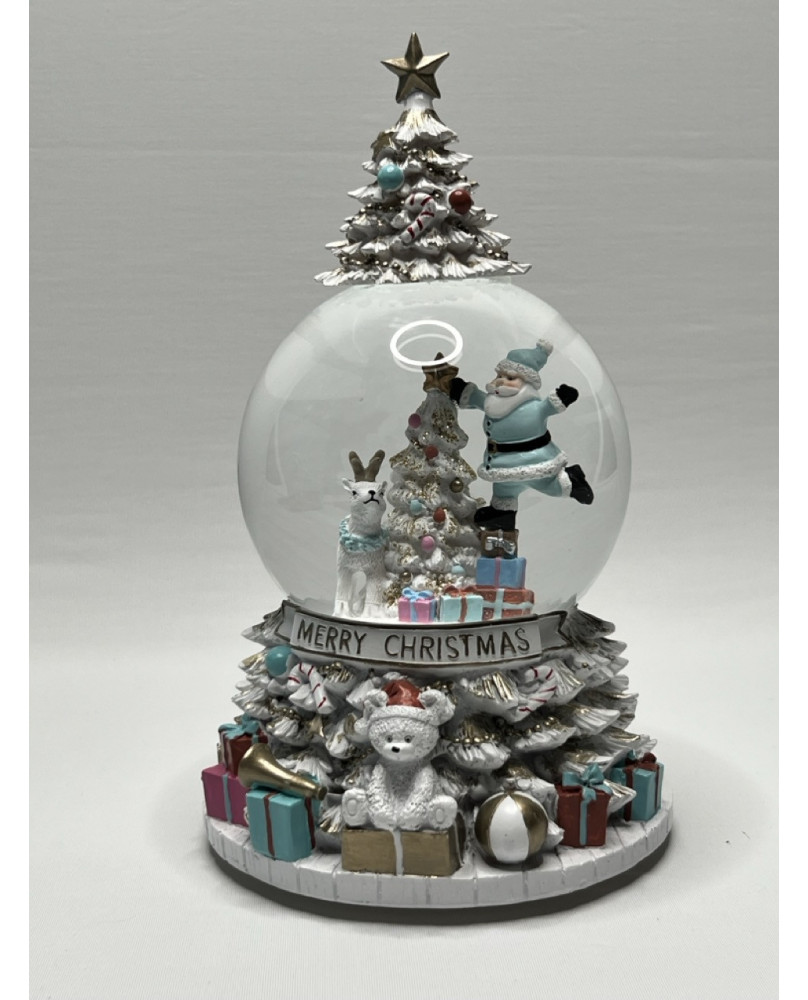 Snow Globe with Music Box H24