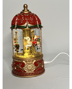 Snow Globe with Music Box H23