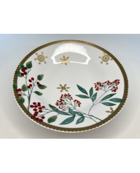 18 Christmas Plates Set by Palais Royal