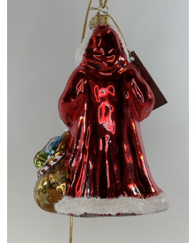 Santa Claus Decoration in Blown Glass By Huras Family