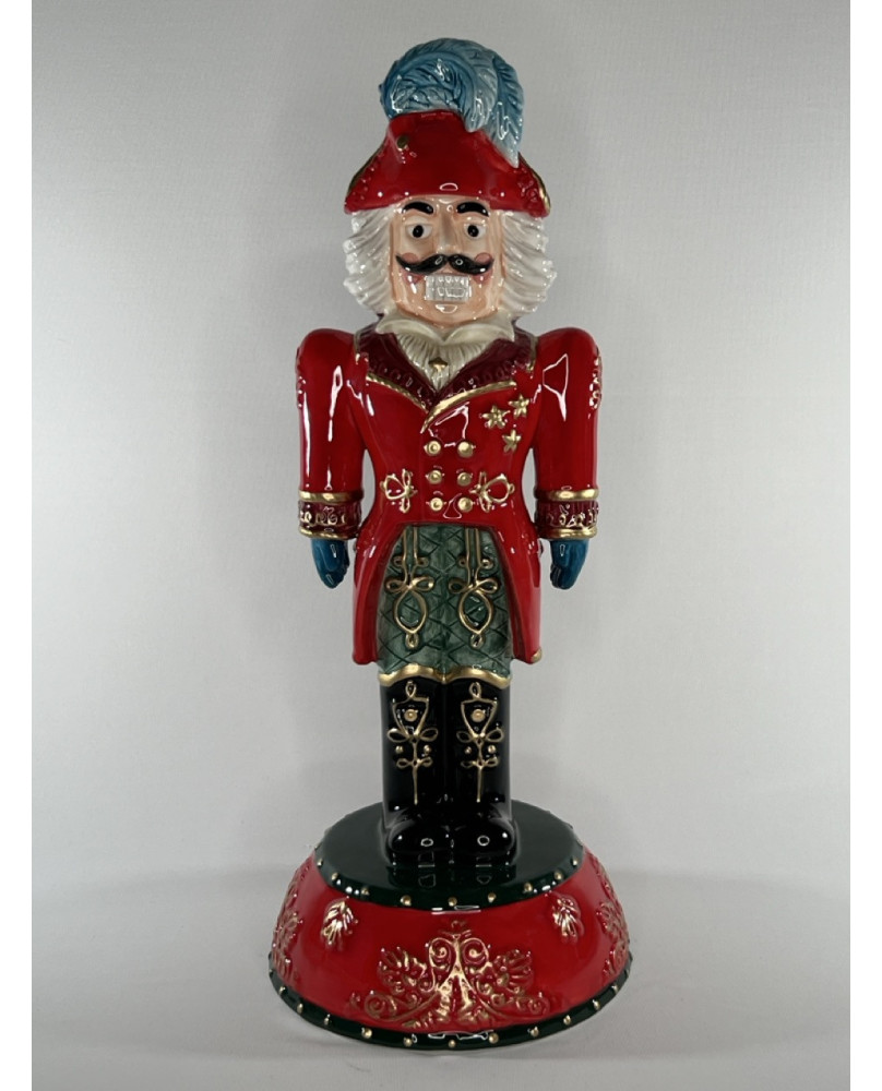 Red Nutcracker Soldier H37 by Fitz and Floyd