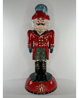 Red Nutcracker Soldier H37 by Fitz and Floyd