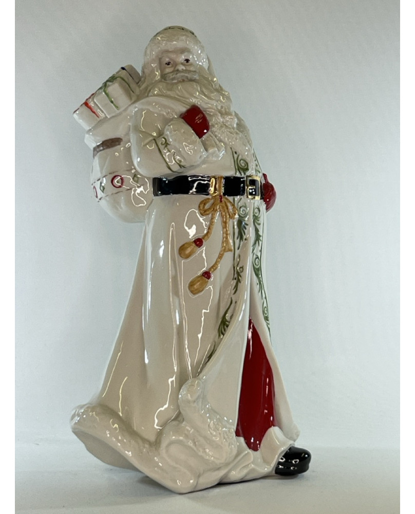 Babbo Natale Bianco H32 di Capodimonte