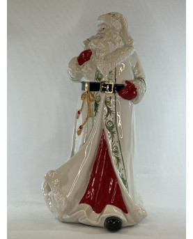 Babbo Natale Bianco H32 di Capodimonte