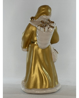 Gold Santa Claus H20 by Capodimonte