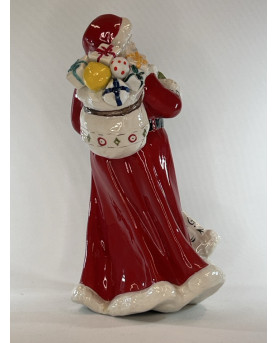 Babbo Natale Rosso H32 di Capodimonte