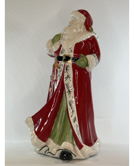 Babbo Natale Rosso H32 di Capodimonte