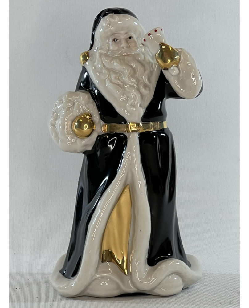 Babbo Natale Nero H18 di Capodimonte