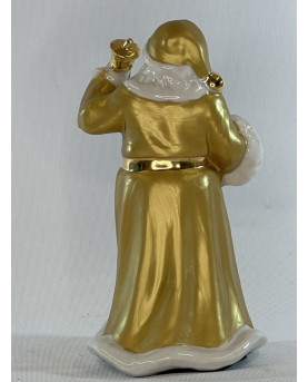 Gold Santa Claus H18 by Capodimonte