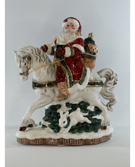 Santa Claus on Horseback by Fitz And Floyd