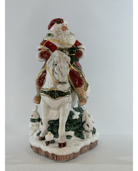 Santa Claus on Horseback by Fitz And Floyd