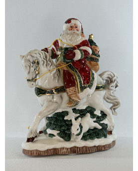 Santa Claus on Horseback by Fitz And Floyd