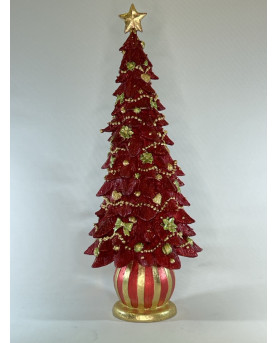 Albero di Natale Rosso H47...