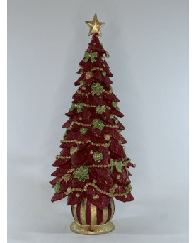 Albero di Natale Rosso H36...