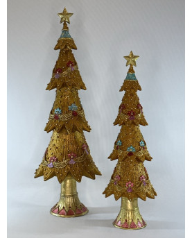 Gold Christmas Tree H45 by Palais Royal