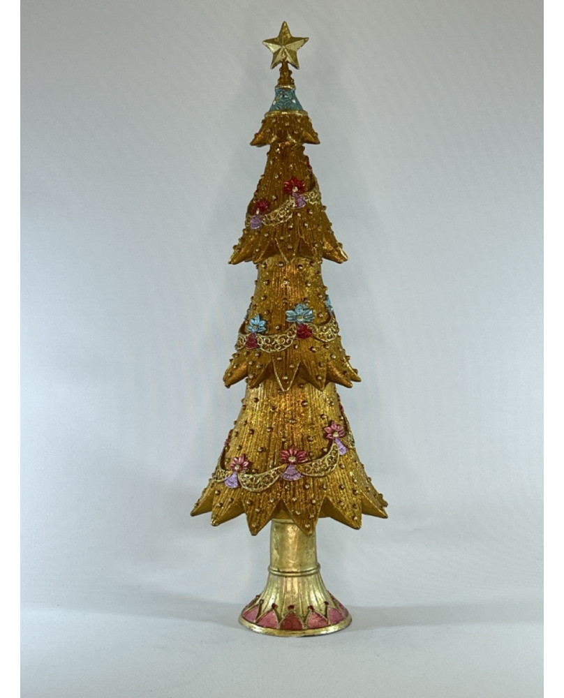 Gold Christmas Tree H45 by Palais Royal