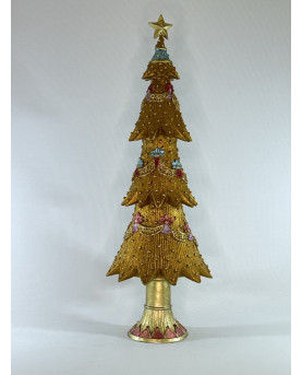 Gold Christmas Tree H45 by Palais Royal