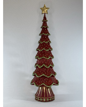 Albero di Natale Rosso H43...