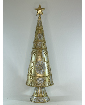 Gold Christmas Tree H43 by Palais Royal