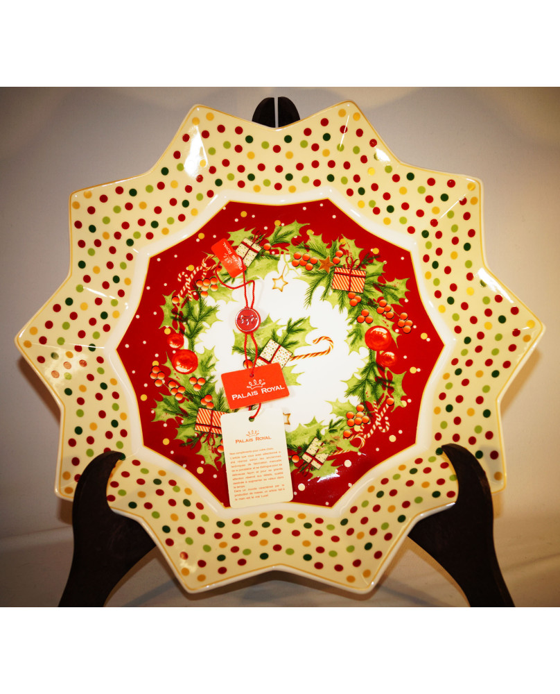 Christmas Star Tray of Palais Royal