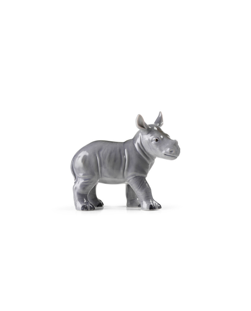 Little Baby Rhino Annual Figurine 2025 by Royal Copenhagen