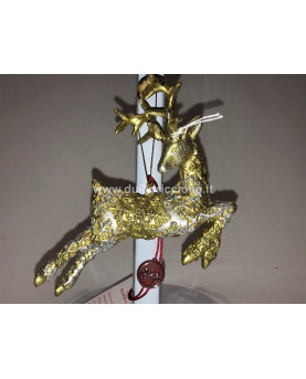 Gold Reindeer Decoration by Palais Royal