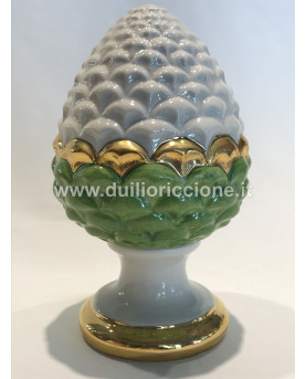 Green Pinecone Success H17 Capodimonte