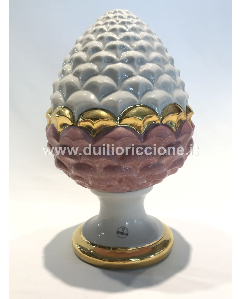 Rose Pinecone Passion H17 by Capodimonte